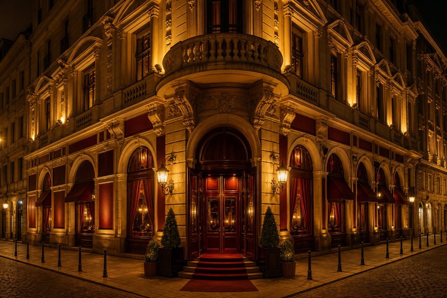 Game Hall Budapest épület külső nézete